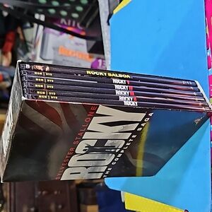 The Rocky Collection I-V Sylvester Stallone 6-Disc DVD Box Set Boxing